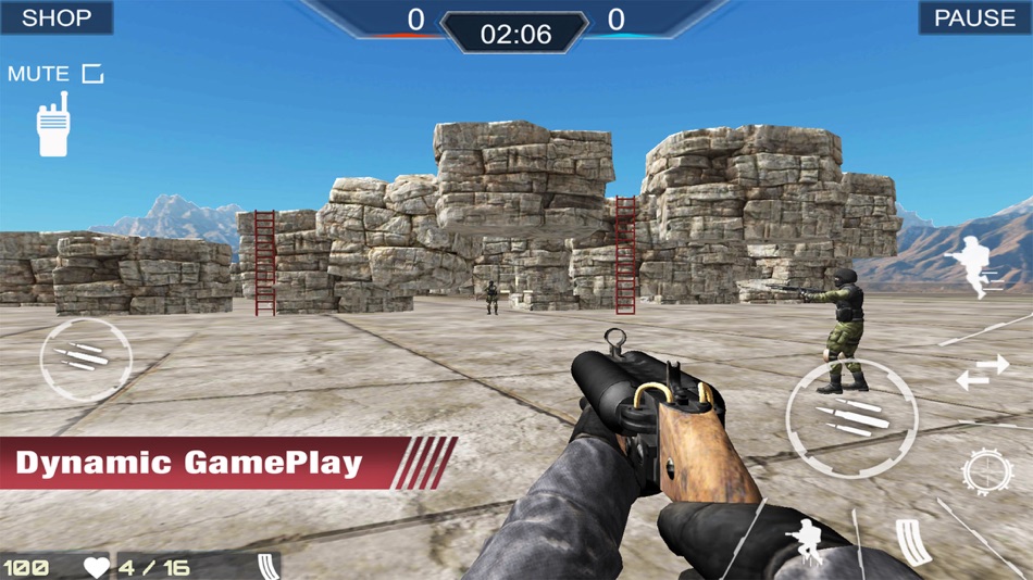 #3. Modern Bullet Fire Online FPS (iOS) 由: ahmet kocak