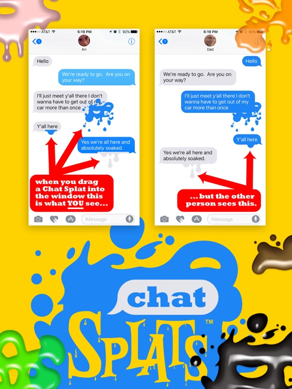 Screenshot #5 pour Chat Splats