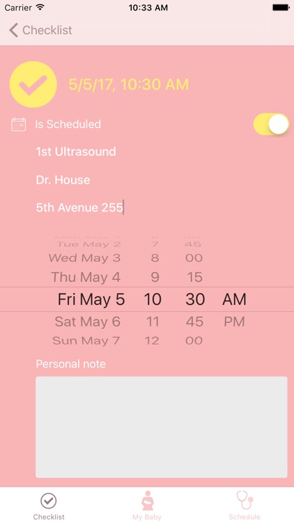 My PregNancy Assistant