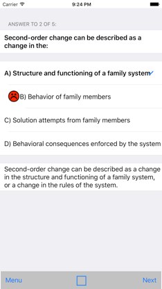 MFT Exam Lite screenshot 3