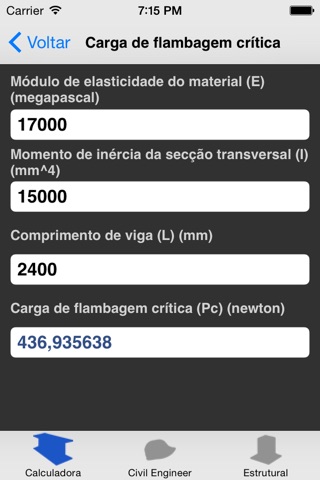 Beam Calculator lite screenshot 2