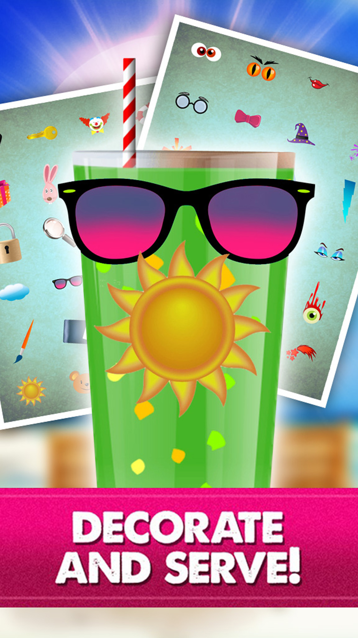 Icy Drink Salon - Frozen Juice Treat Maker Madness