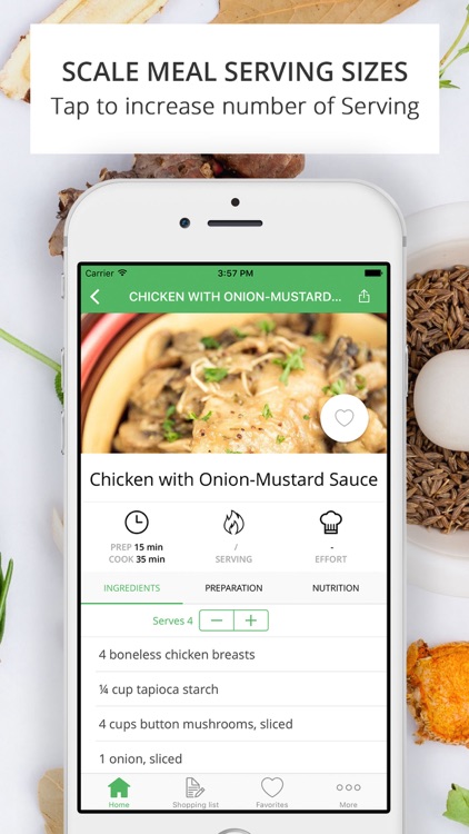Caveman Feast Paleo Recipes | Shopping List screenshot-3
