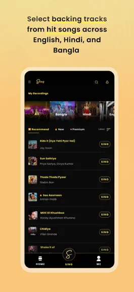 Game screenshot Singistic Karaoke App apk