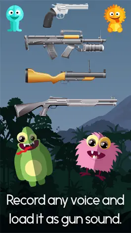 Game screenshot Gun Fun - Load any voice as shot sound mod apk