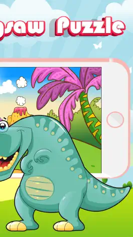 Game screenshot Kids Dinosaur Puzzle Game: Toddlers Jigsaw Puzzles apk
