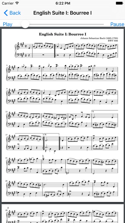 Johann Sebastian Bach - English Suites FREE