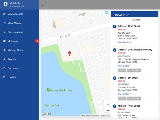 Screenshot #4 pour SouthWest Bank Mobile