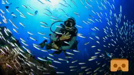 vr scuba diving with google cardboard ( vr apps ) iphone screenshot 1