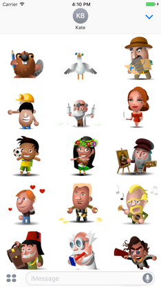 Diggy's Adventure Stickers screenshot 2