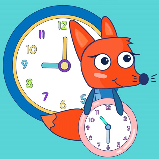 Todllers Learning Clock & Time Icon