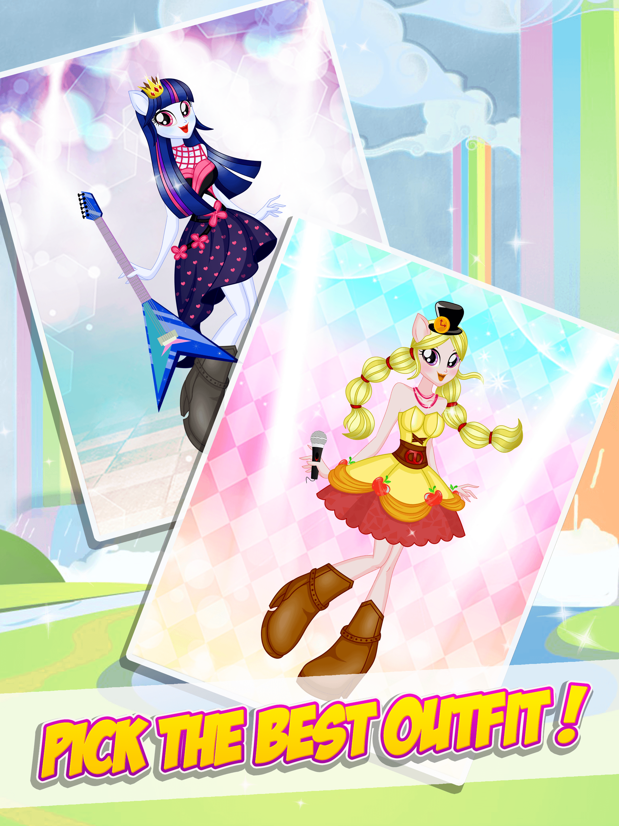 Pony Rainbow Friendship Dress Up Games screenshot 9
