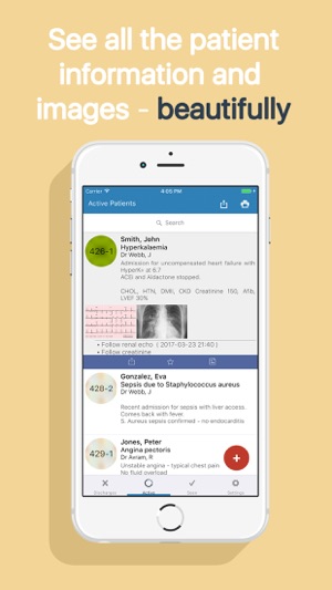 Roundr Lite : Patient lists(圖1)-速報App
