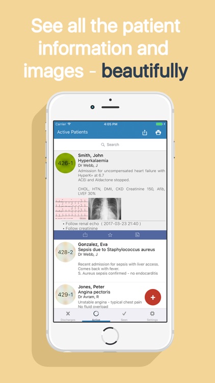 Roundr Lite : Patient lists