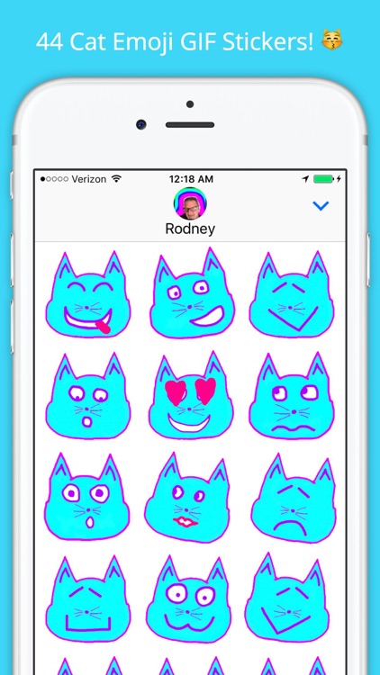 Emoji Kitty - Animated Cat Emojis Stickers