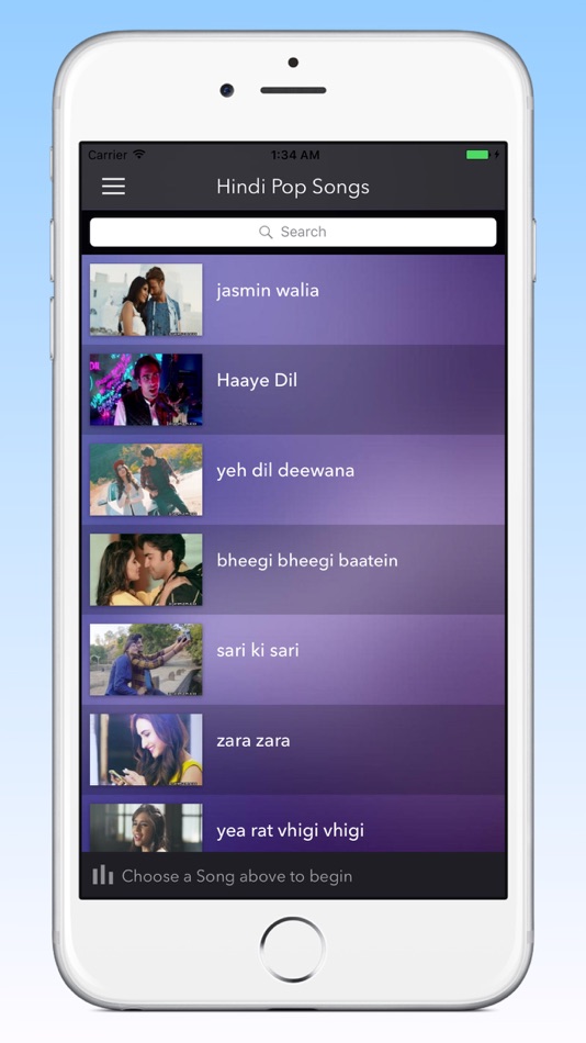 Hindi Pop Song Player - 1.0 - (iOS)
