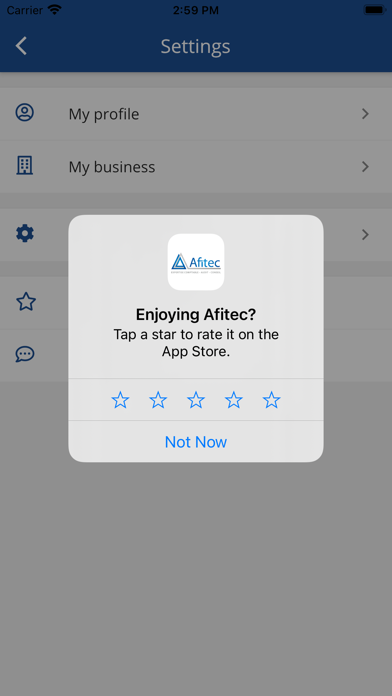 Afitec Screenshot