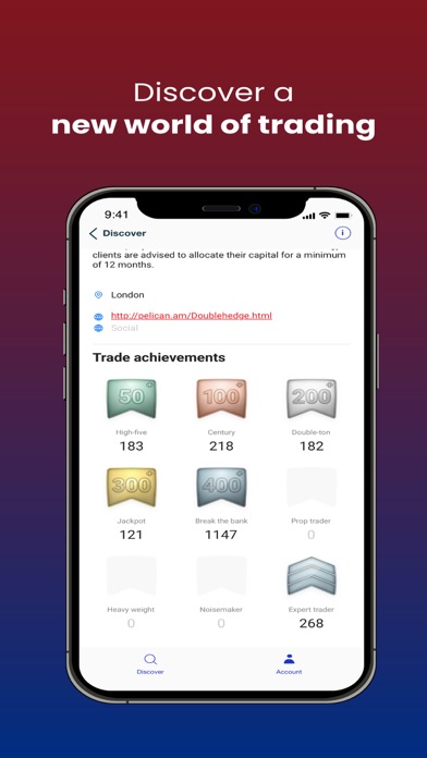 M4Markets Social Trading Screenshot