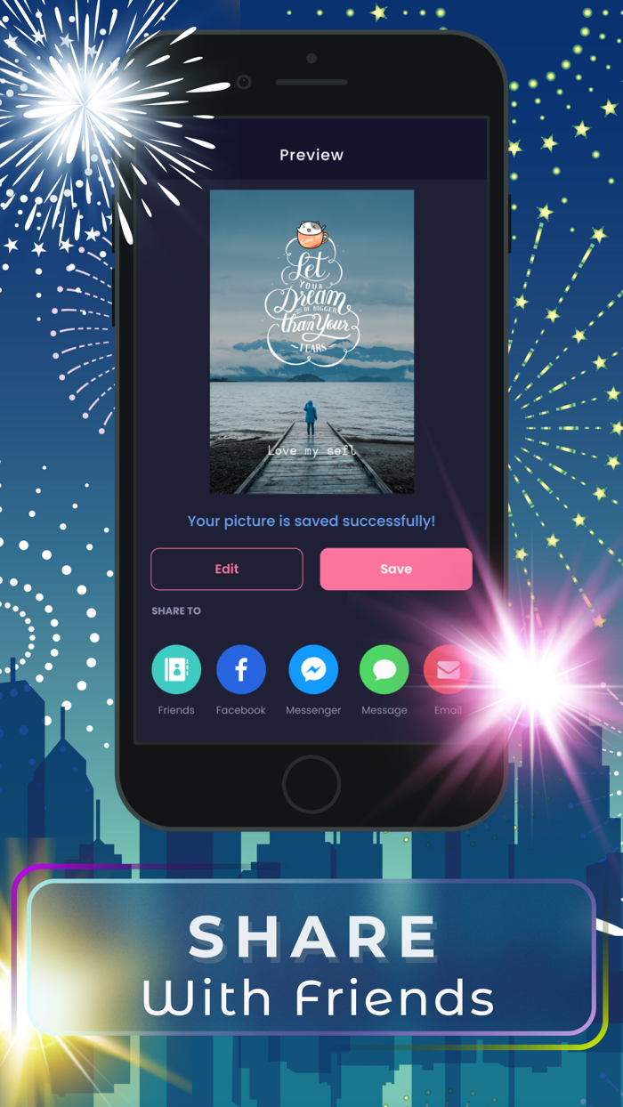 Quote Art - add text to photos