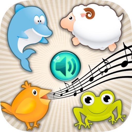 Animal sounds library for kids - Learning animals icon