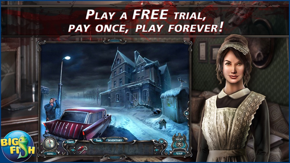#1. Haunted Hotel: The Axiom Butcher - Hidden Objects (iOS) 由: Big Fish Games, Inc