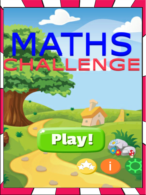 Genius Kids Math Quiz – Test your Memory Skills iPad screenshot
