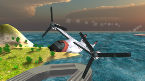 Airplane Helicopter Osprey Rescue screenshot