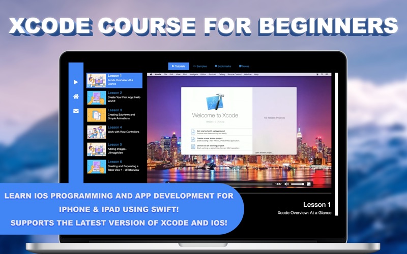 code school for xcode free -learn how to make apps iphone screenshot 1