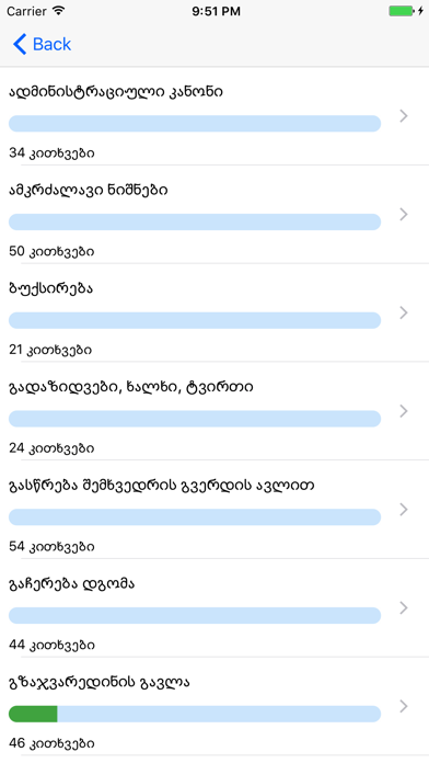 Georgian driver license testのおすすめ画像4