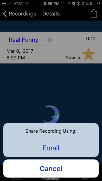 Do I Sleep Talk: Record snore and sleep talking Screenshot