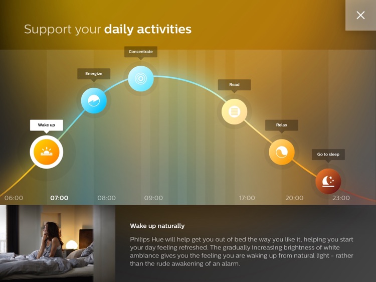 Philips Hue instore app screenshot-3