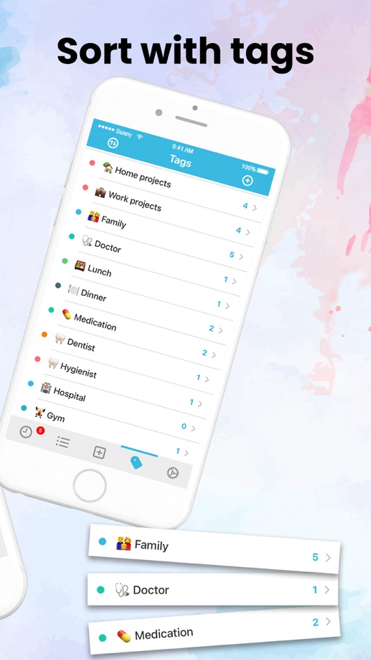 #2. GoTodo: To Do List & Planner (iOS) 由: WonderBoy Media