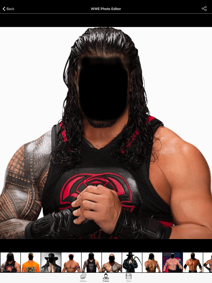 WWE  PHOTO EDITOR