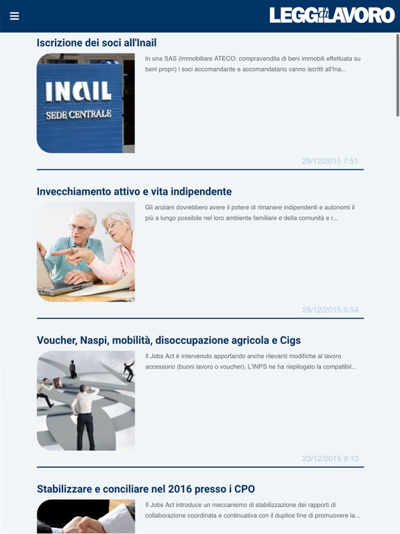 Screenshot #4 pour Leggi di Lavoro