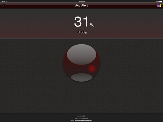 Screenshot #4 pour Acc Alert Lite