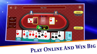 Rummy - Amunis Casino Screenshot
