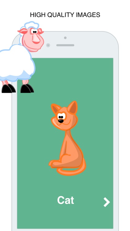 Farm Animals Flashcard for babies and preschool