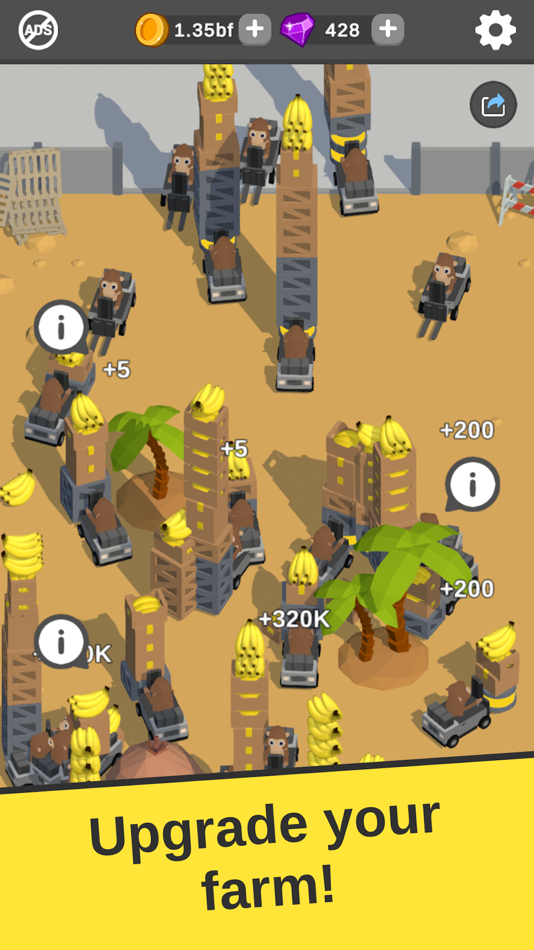#1. Idle Banana Tycoon (iOS) Podle: Lime Games
