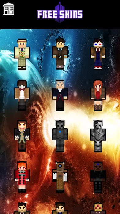 Skins for Dr Who for Minecraft Pocket Editionのおすすめ画像4