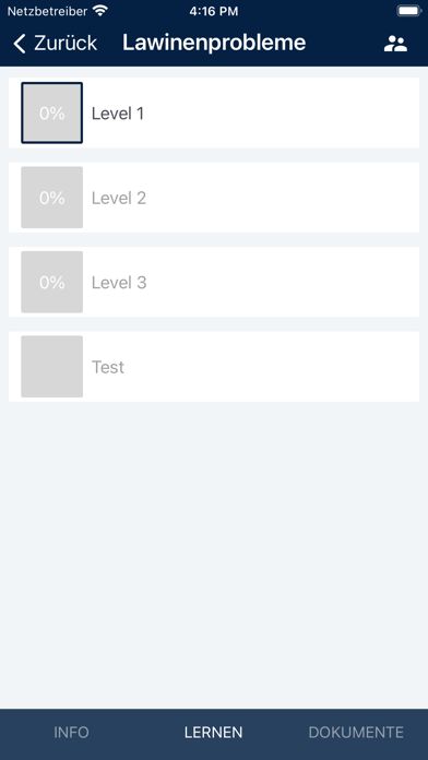 Lawine-Wissen Screenshot