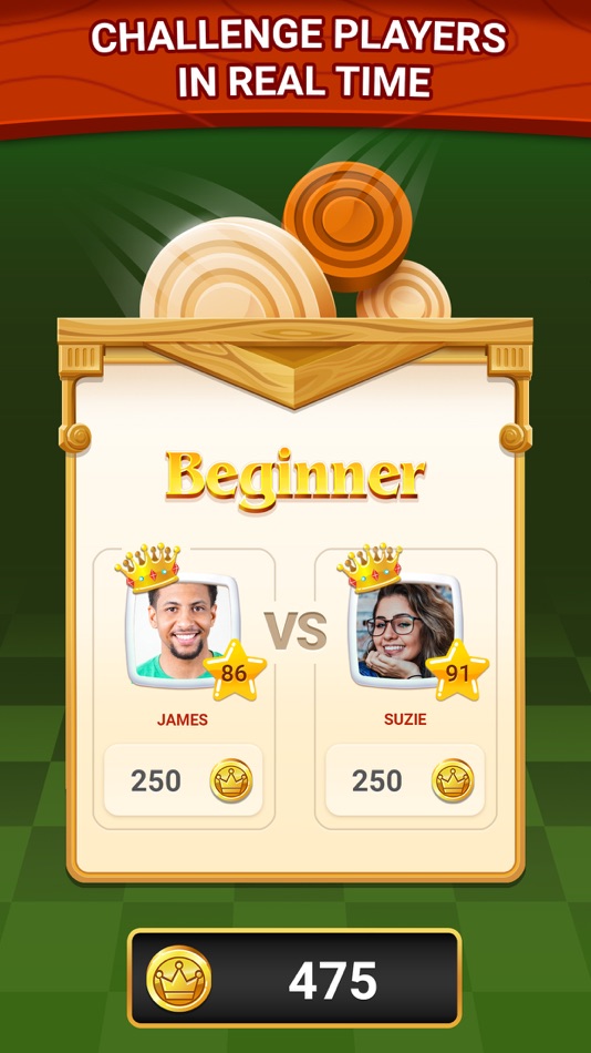 #5. Checkers - Online & Offline (iOS) 由: GamoVation