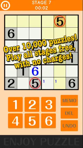 Game screenshot 6x6 mini Sudoku Puzzle apk