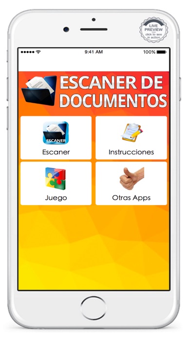 Screenshot #1 pour Escaner de Documentos