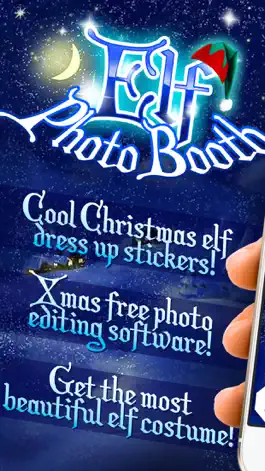 Game screenshot Эльф Редактор Фото - Рождества Наклейки Камеры mod apk