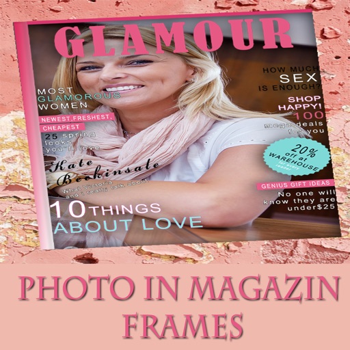 Photo In Magazine Picture Frames icon