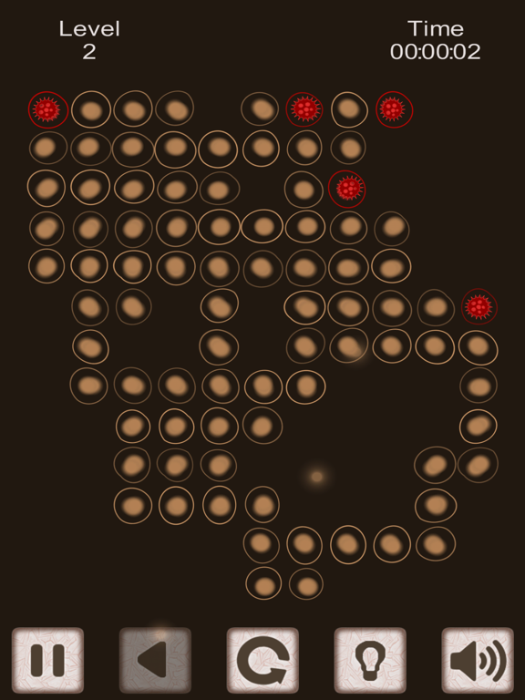 Fill the area iPad screenshot