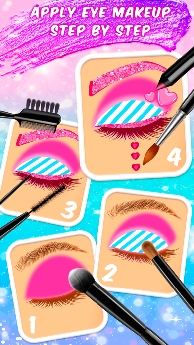 Eye makeup: beauty game Screenshot