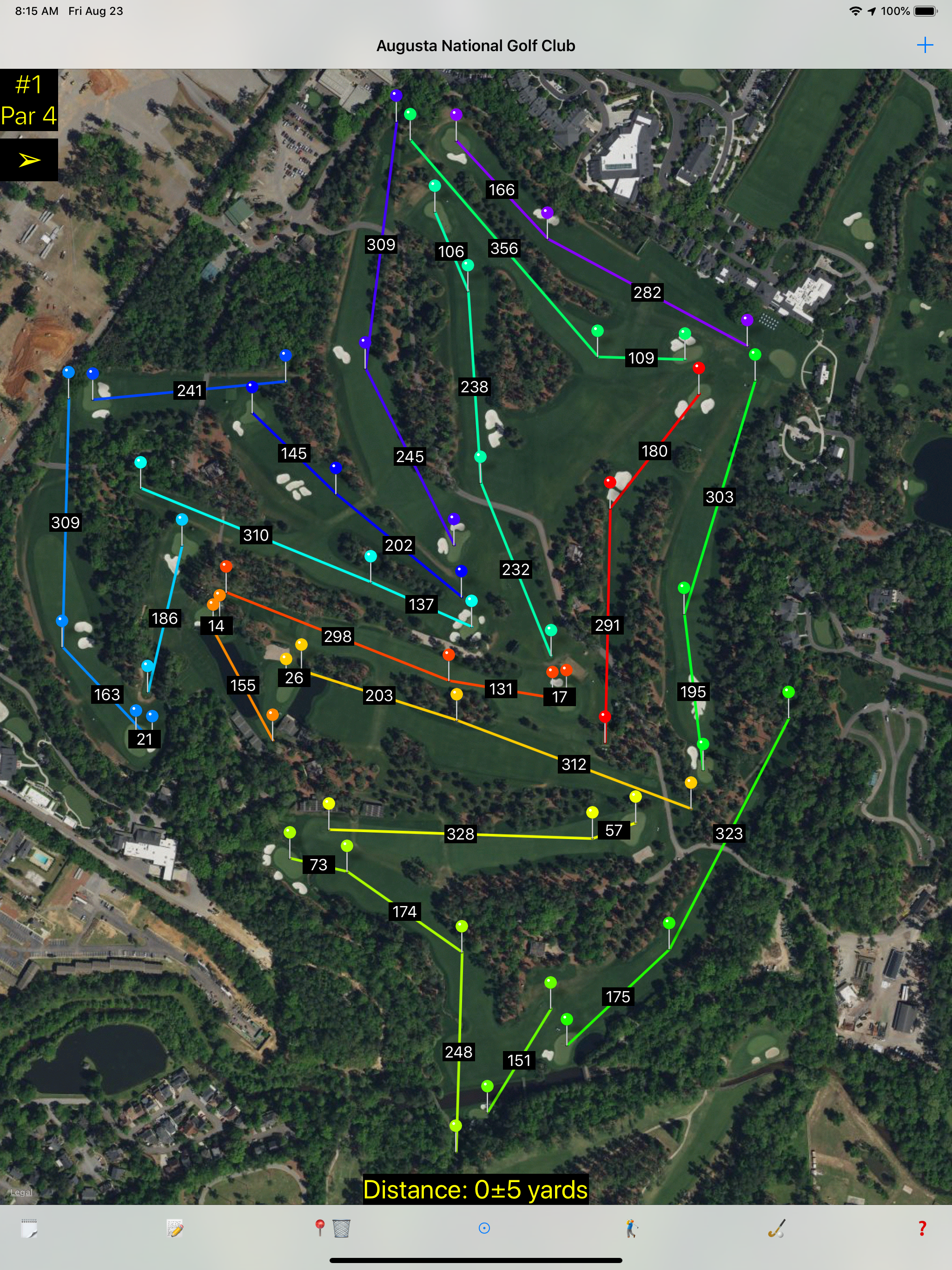 Golf Target GPS screenshot 9