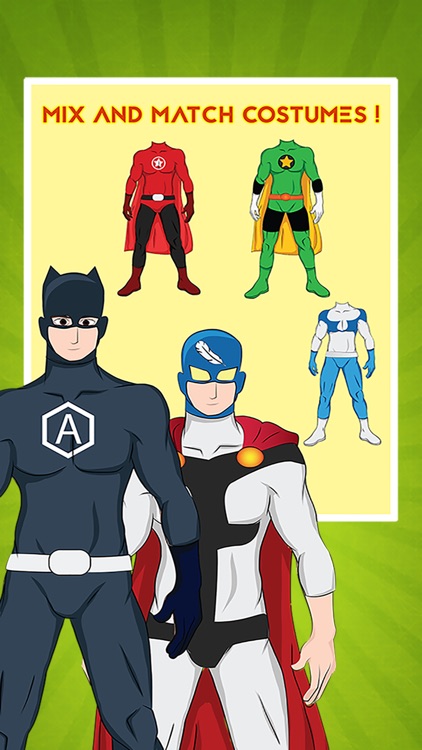 Create your own Super-Hero Justice Man Dress-Up