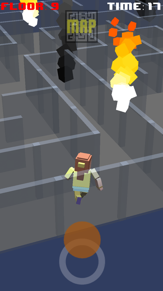 #3. Get Out Now - 3D Maze Run Escape Game (iOS) By: Maelstrom Interactive